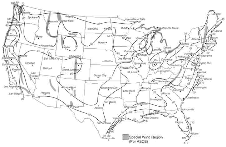 Wind Velocity Map